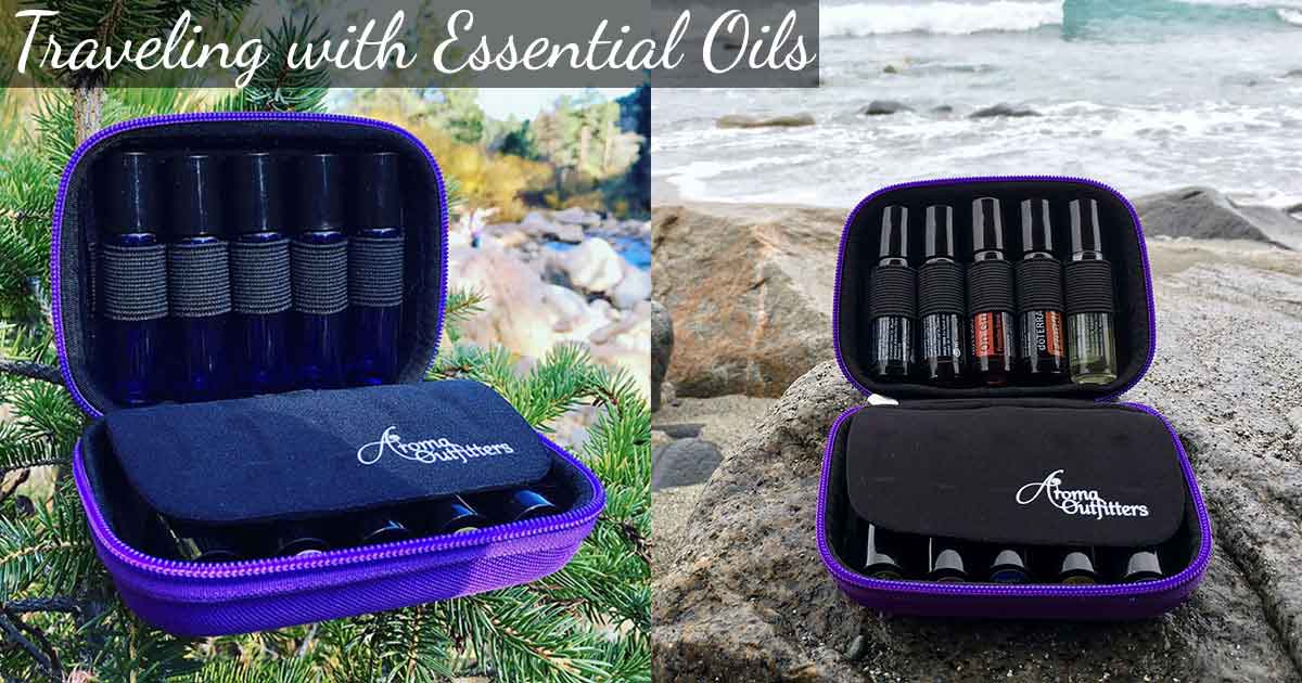 Essential Oil Cases and Oils for Travel