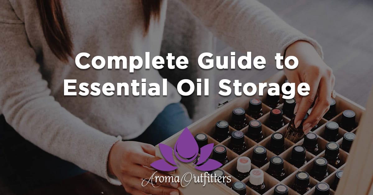 How to Organize Essential Oils - DIY Oil Organizer